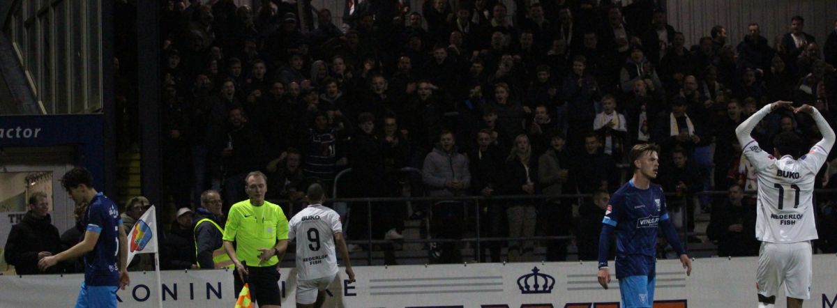 Uitverkocht bezoekersvak bekerwedstrijd tegen Ajax